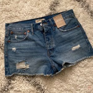 Madewell relaxed denim shorts